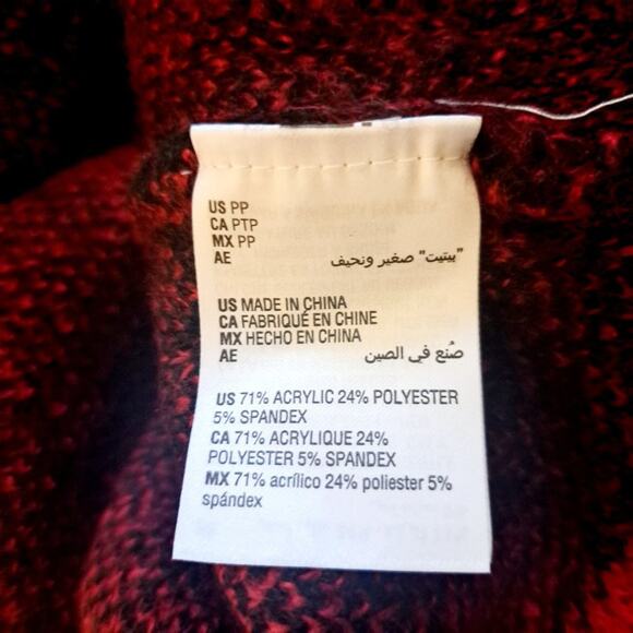 Style & Co Buffalo Check Cardigan - Picture 6 of 7